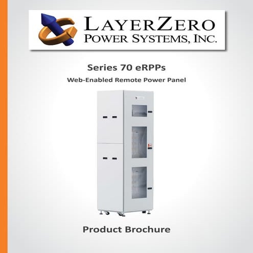 LayerZero Series 70: eRPP Remote Power Panel | PDF