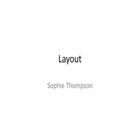 Layout