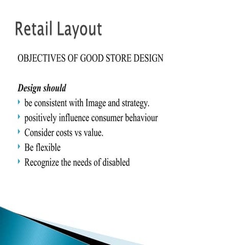 Retail store layout,design and display | PPTX