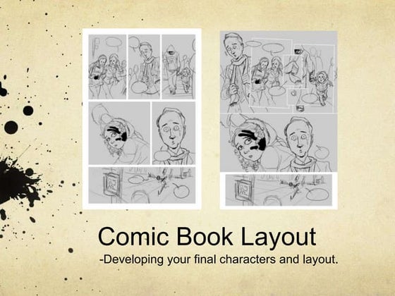 Comic strip project 201213 | PDF