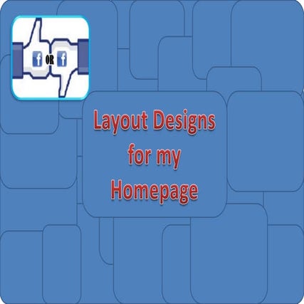 Layout Designs - Homepage