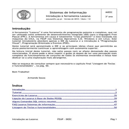 Lazarus tutor exerc_db_faq_-_v16