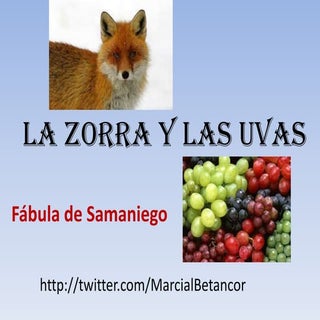 La zorra y las uvas