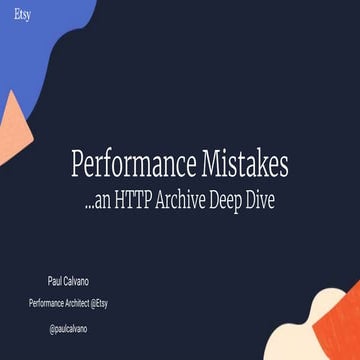 Lazy Load  '22 - Performance Mistakes - An HTTP Archive Deep Dive