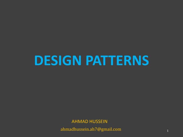 Design Patterns