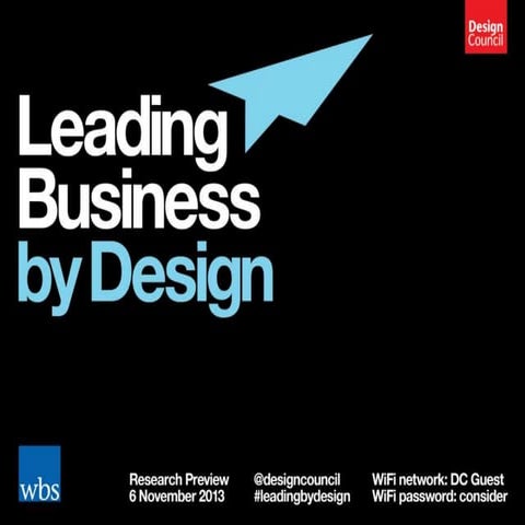 Leading Business by Design