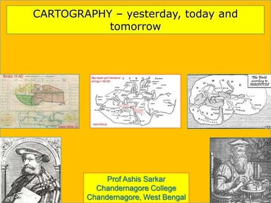 CARTOGRAPHY – yesterday, today and tomorrow