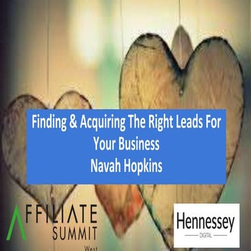 Finding and Converting Your Perfect Customers ASW2020