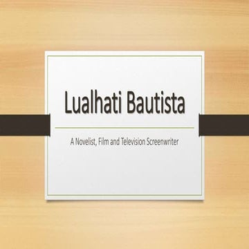 Lualhati Bautista by: Marjorie Torres