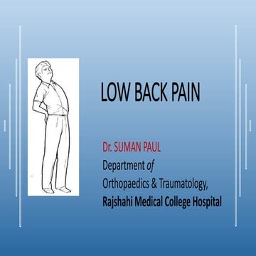Low BACK PAIN