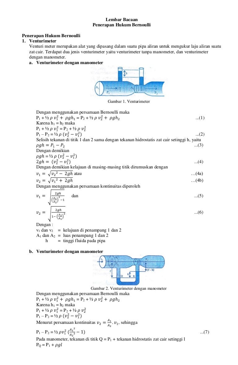 12++ Contoh Soal Hukum Bernoulli Pada Pesawat Terbang