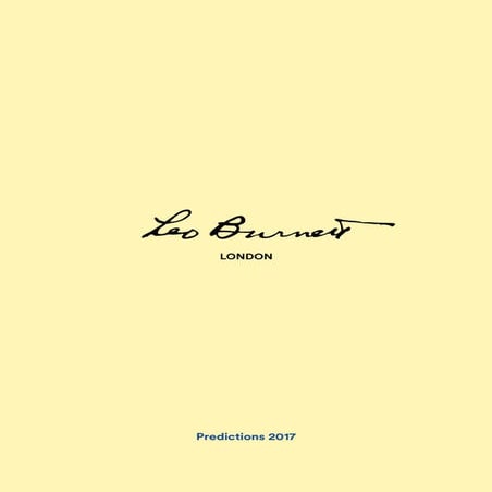 London Predictions 2017