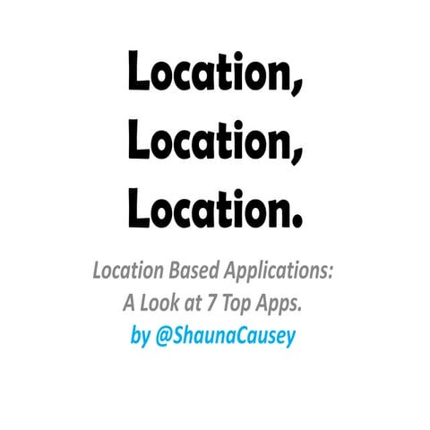 7 Hot Location-Based Apps You Should Know About