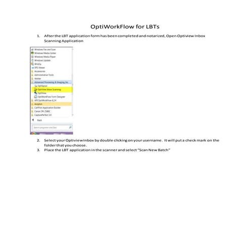Local Business Tax - OptiWorkFlow