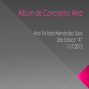 áLbum de conceptos web