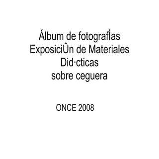 áLbum de fotografías