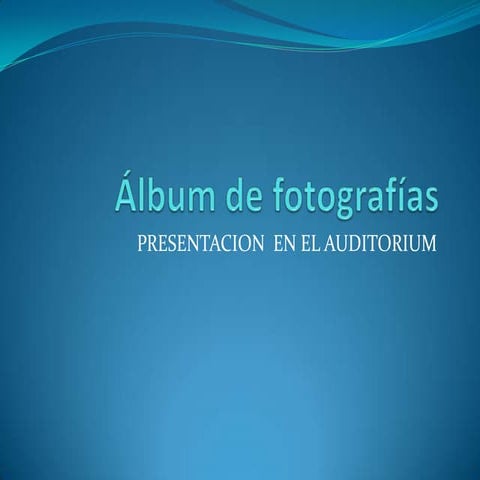 áLbum de fotografías