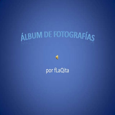 áLbum de fotografías