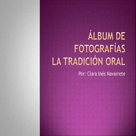 álbum de fotografías clarita