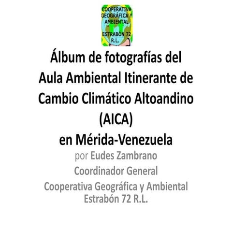 Álbum de fotografías del Aula ambiental itinerante de cambio climático altoan...