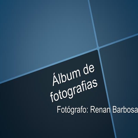 áLbum de fotografias