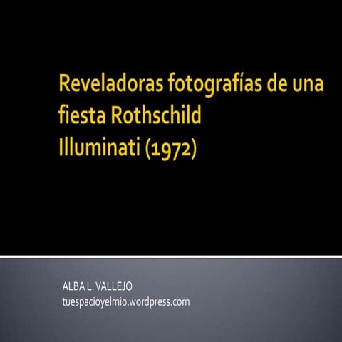 áLbum de la fiesta rothschild illuminati