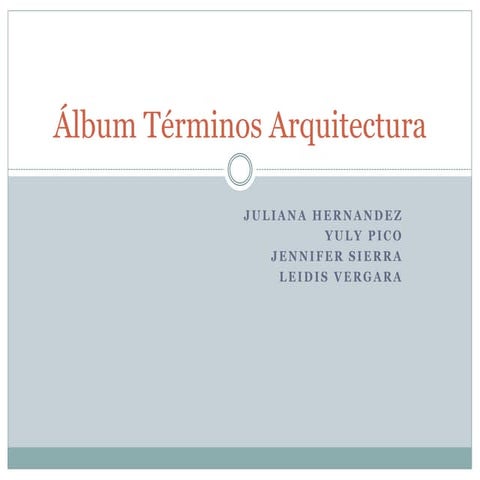 Album arquitectura 