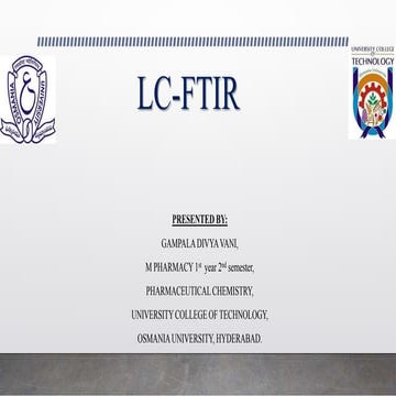 LC-FTIR
