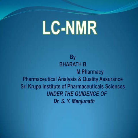 Lc nmr