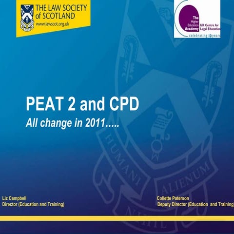 PEAT2 and CPD