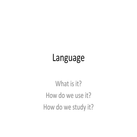 LCC Language