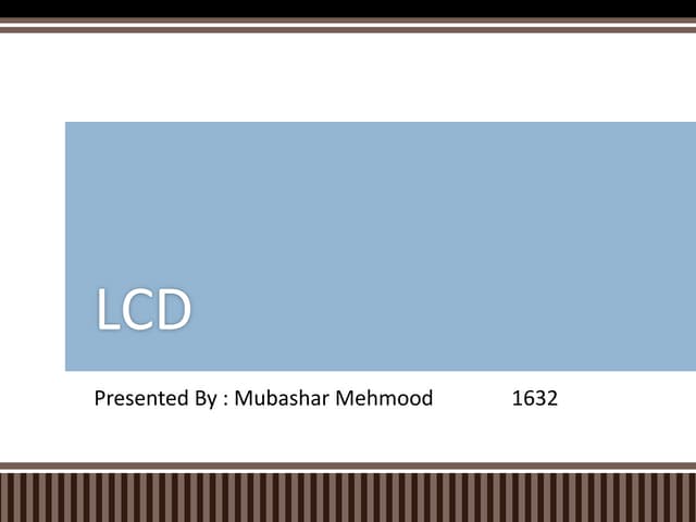 LCD