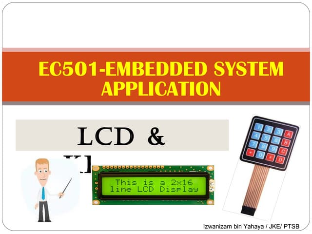 Lcd & keypad