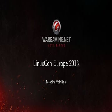 LinuxCon Europe 2013