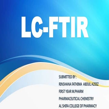 Lc ftir