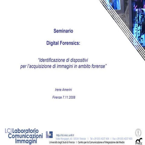 LCI - MICC Seminario-Forensics