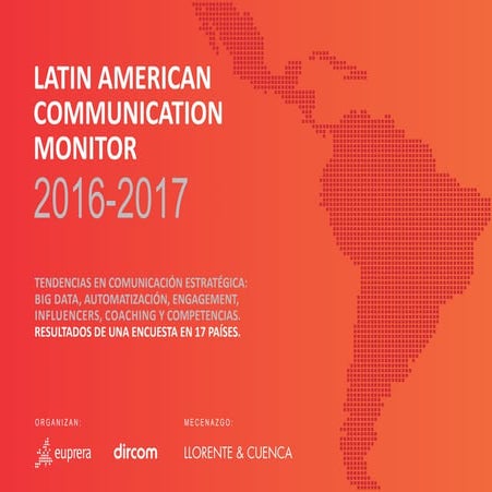 Latin American Communication Monitor 2016 / 2017