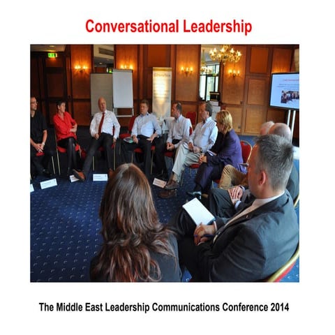 Talk on Conversational Leadership at LCME 2014