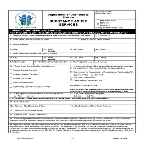 DCF Substance Abuse Services | PDF