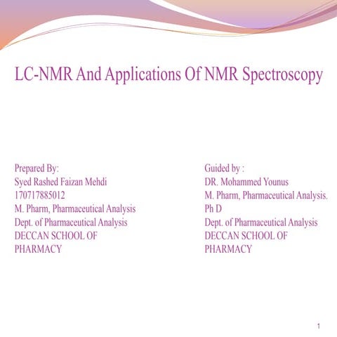 Lc nmr