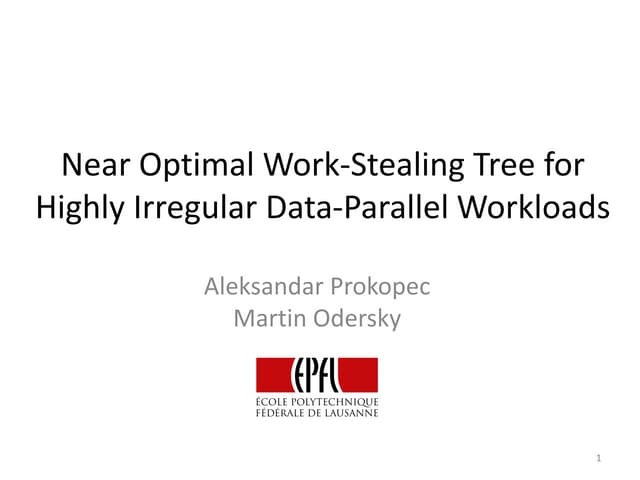 Work-stealing Tree Data Structure