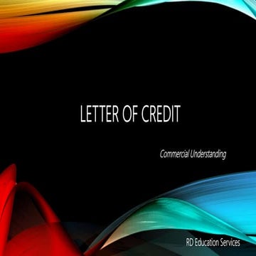 Letter of credit