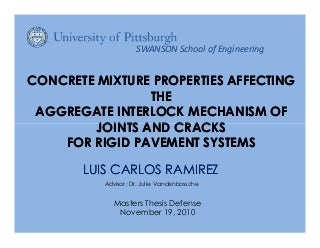 Master thesis presentation example picture