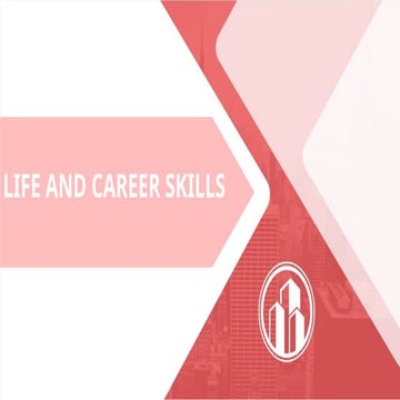 LIFE & CAREER SKILLS-WEEK 5 powerpoint presentation | PPTX