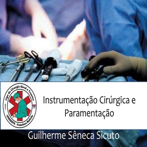 instrumentação e paramentação cirúrgica