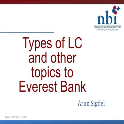 LC Types and Other contents for EVEREST BANK.pptx
