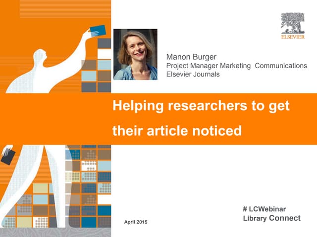 Library Connect Webinar - Get your article noticed