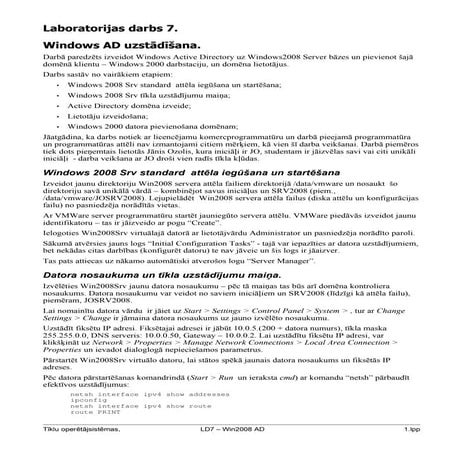 Darbvirsma un logi | PPT