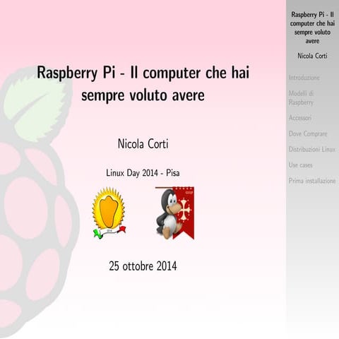 Raspberry Pi - Il computer che hai sempre voluto avere