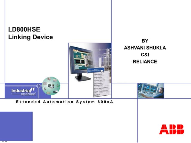DCS FIELDBUS   hse linking device 
